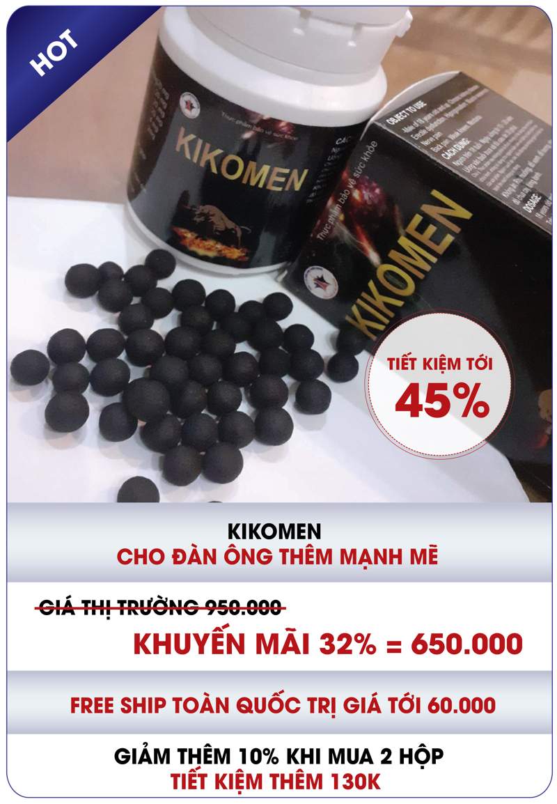 KIKOMEN TĂNG CƯỜNG SINH LÝ NAM GIỚI