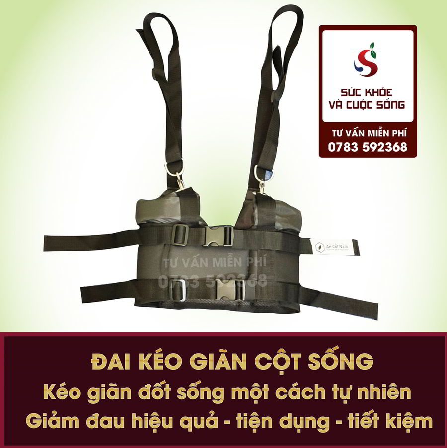 Đai kéo giãn cột sống An Cốt Nam